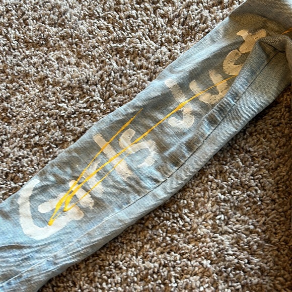 Custom hand painted jacket - Picture 2 of 5